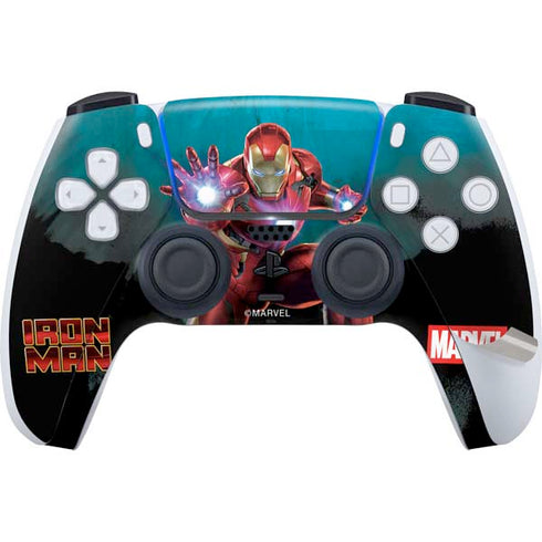 Marvel Iron Man Repulsor Blast PS5 Pro Disk Bundle  Skin